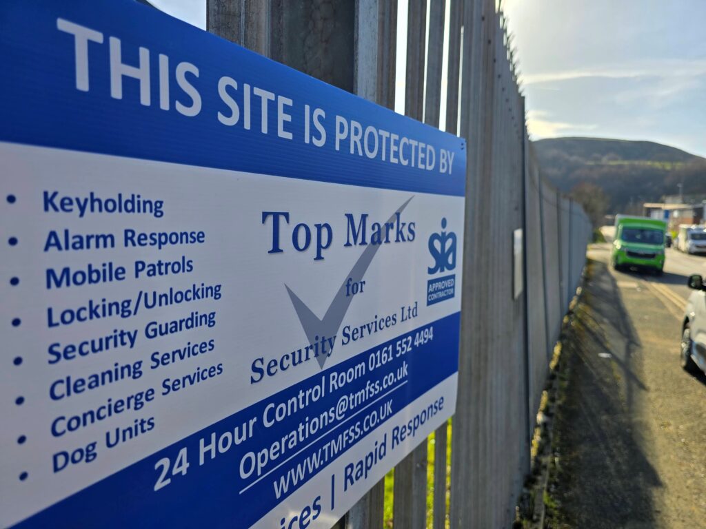 construction site security manchester